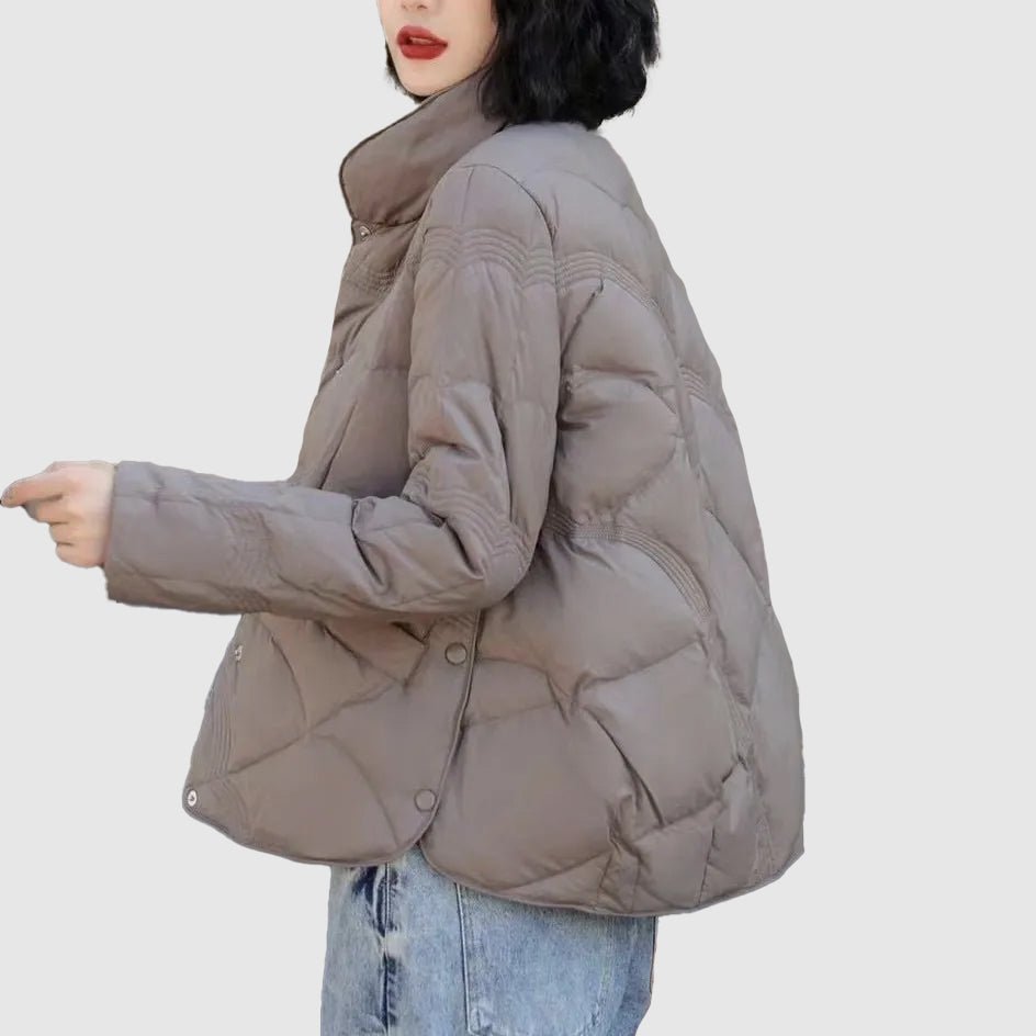 Drune | Puffer-Jacke - Leichte Wärme - Wasserabweisendes Polyester - Alltagsoberbekleidung