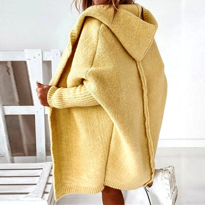Drune | oversized warmer Kapuzencardigan für Damen