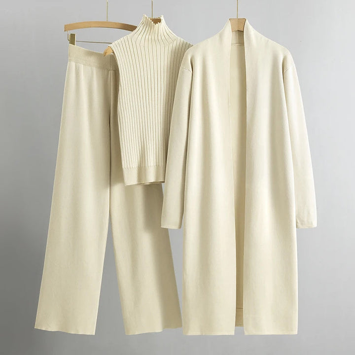 Drune | Eleganz Pull beige für Frauen, Komfort und zeitloser Stil