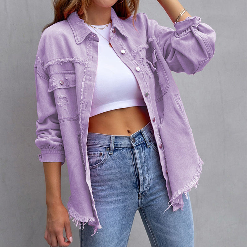 Drune | Trendy Denimjacke Für Frauen