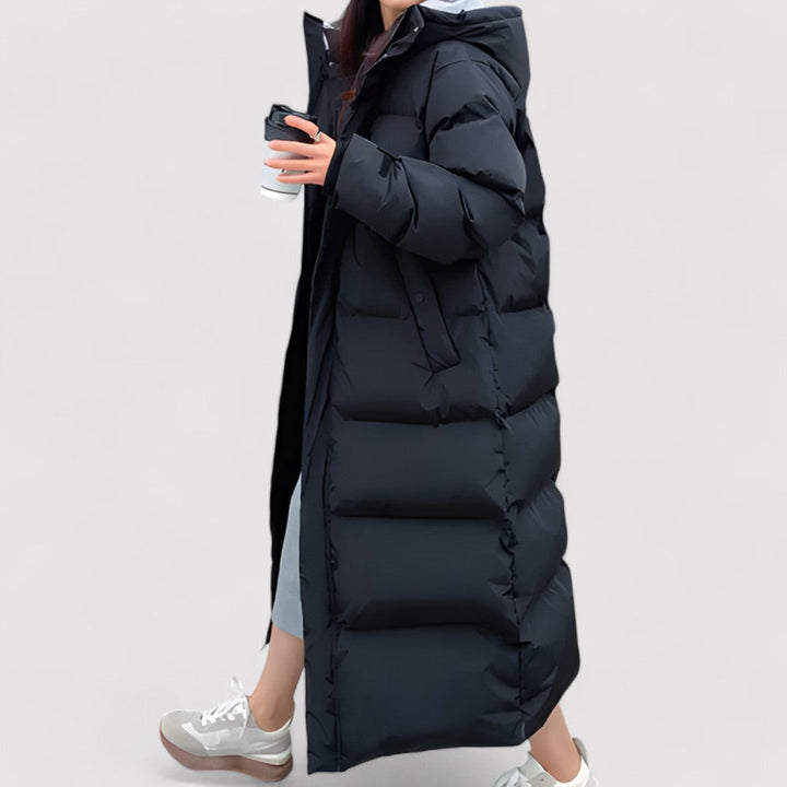 Drune | Winterjacke mit Kapuze - Oversized - Pufferjacke