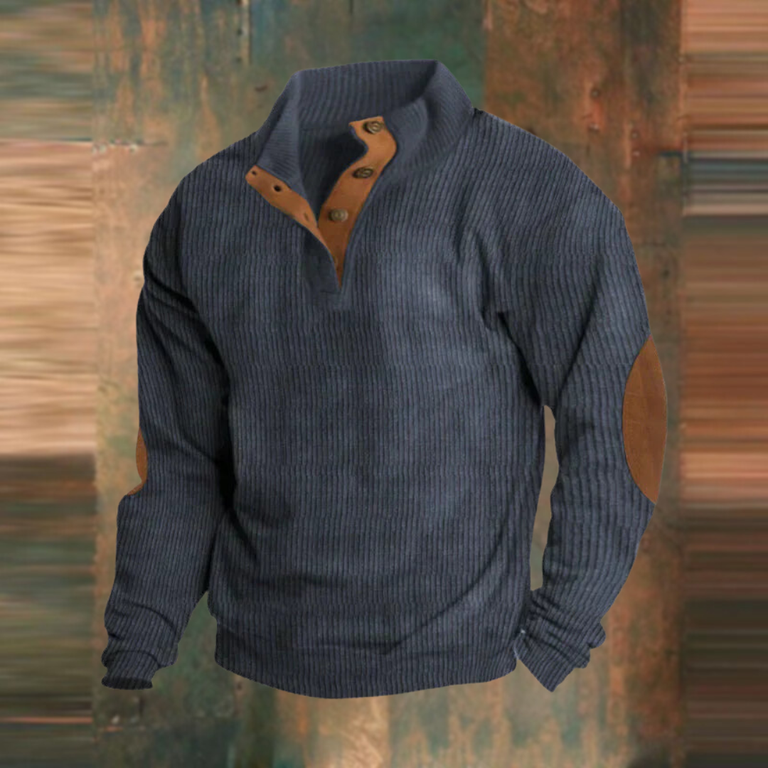 Drune | VIERKNOPF-STRICKPULLOVER