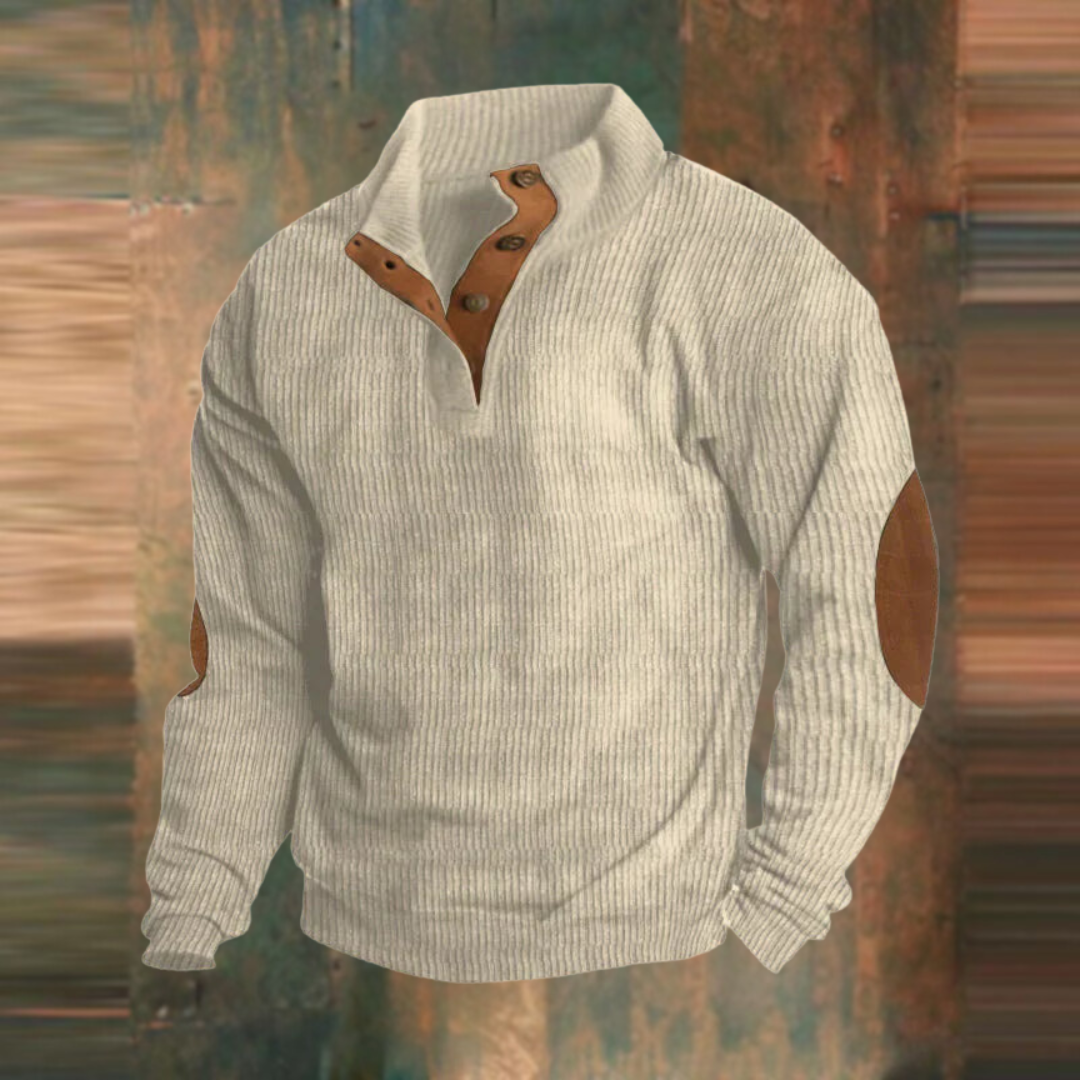 Drune | VIERKNOPF-STRICKPULLOVER