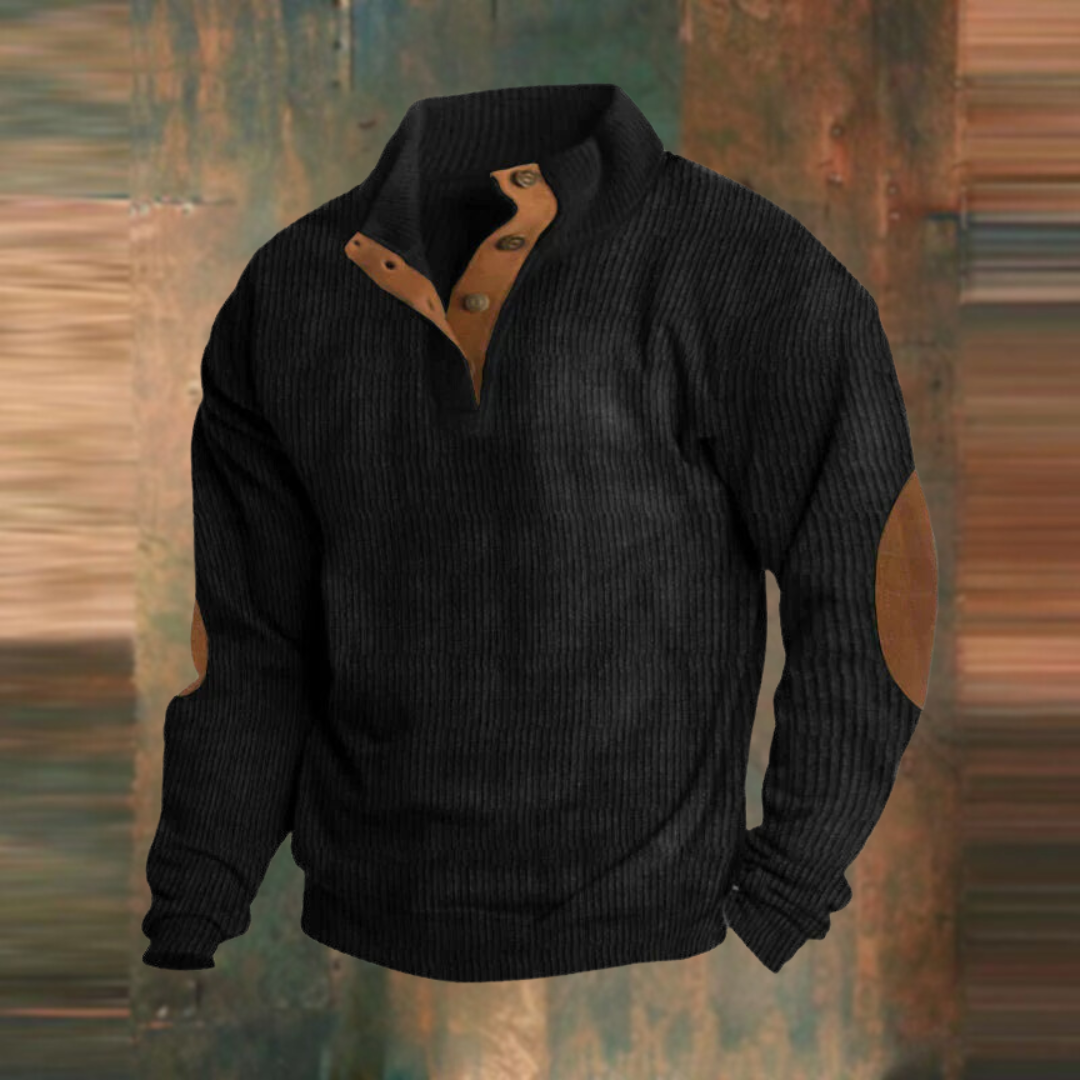 Drune | VIERKNOPF-STRICKPULLOVER
