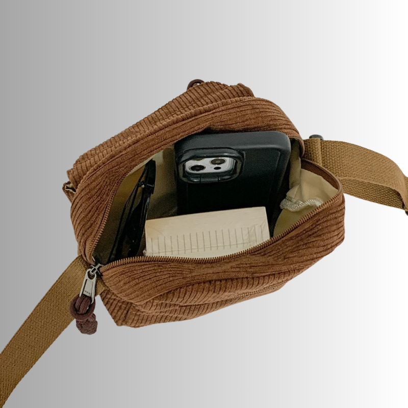 Drune | Kompakte Cord Tasche Mit Elegantem Design