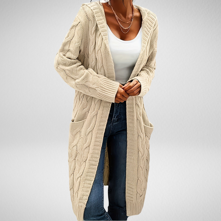 Drune | Weiche Jacke mit Kapuze und Taschen