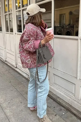 Drune | Jacke mit Frühlingsdruck