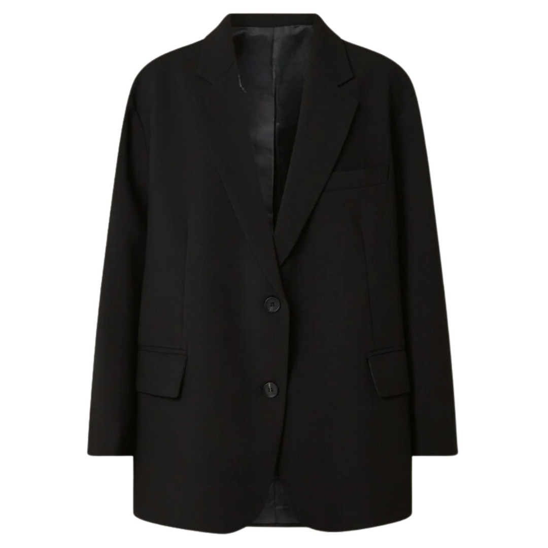 Drune | Klassischer Blazer Wollmischung Stilvoll, Zeitlos