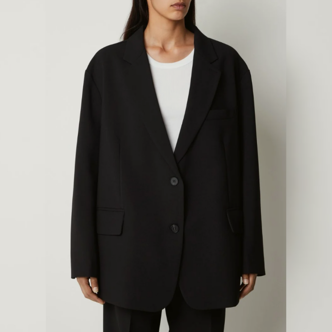 Drune | Klassischer Blazer Wollmischung Stilvoll, Zeitlos