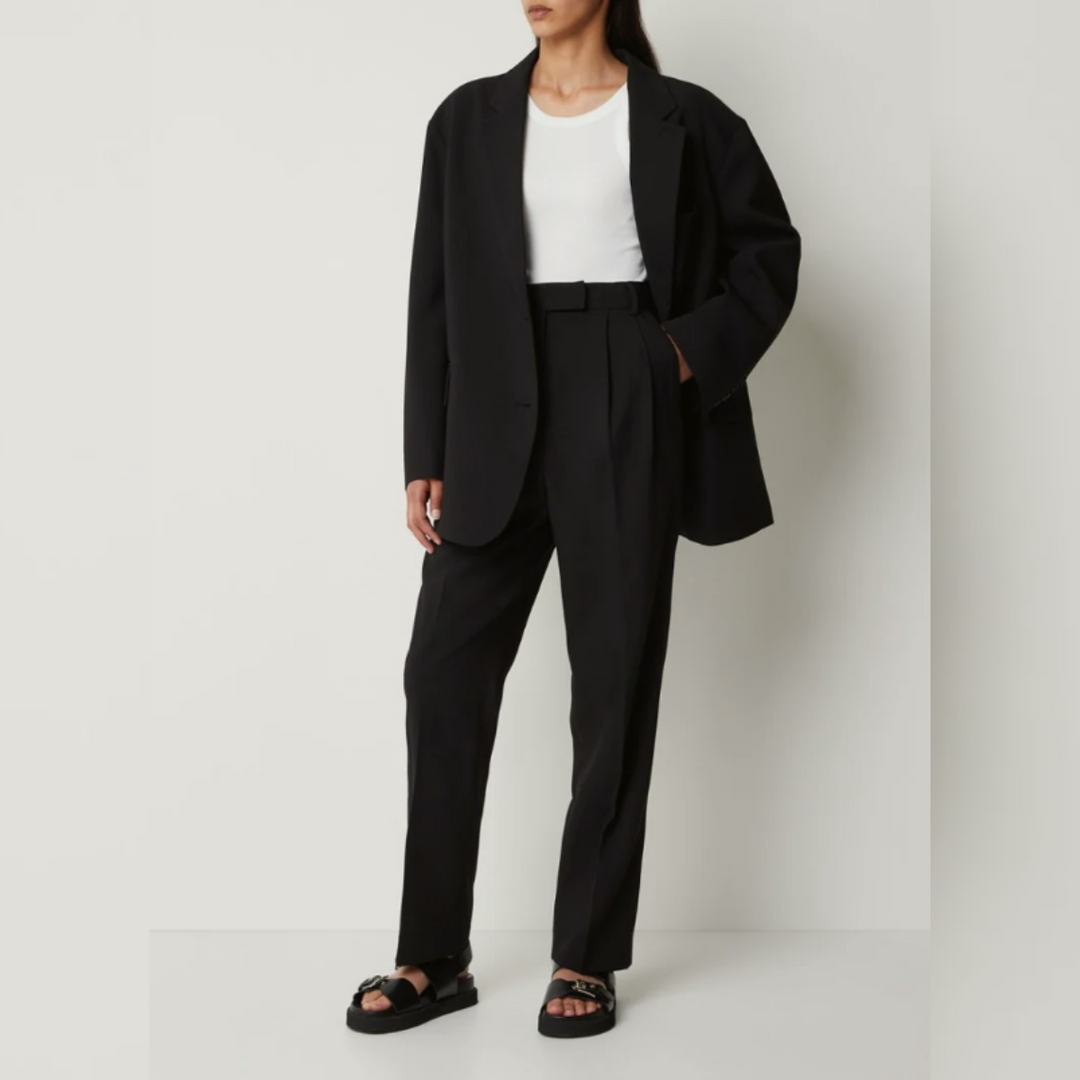 Drune | Klassischer Blazer Wollmischung Stilvoll, Zeitlos
