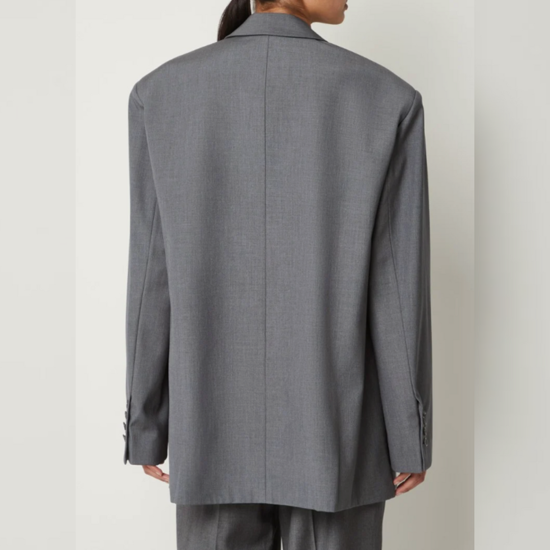 Drune | Klassischer Blazer Wollmischung Stilvoll, Zeitlos