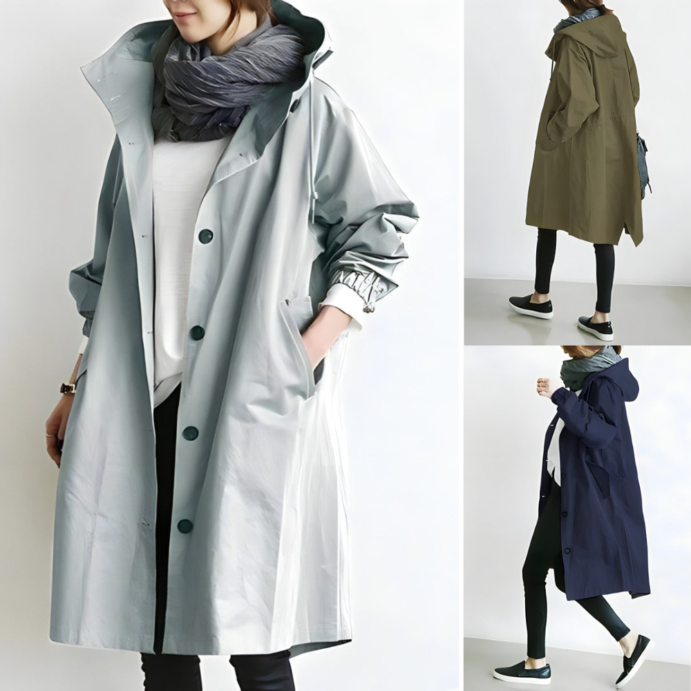 Drune | Eleganter und zeitloser Trenchcoat für Frauen