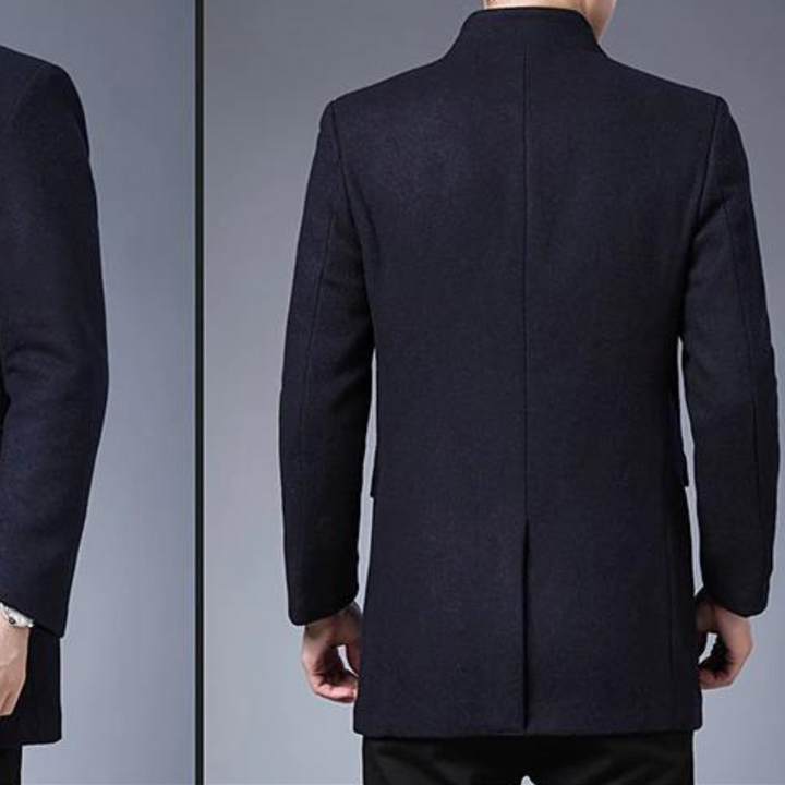 Drune | Eleganter Knopfmantel für Herren