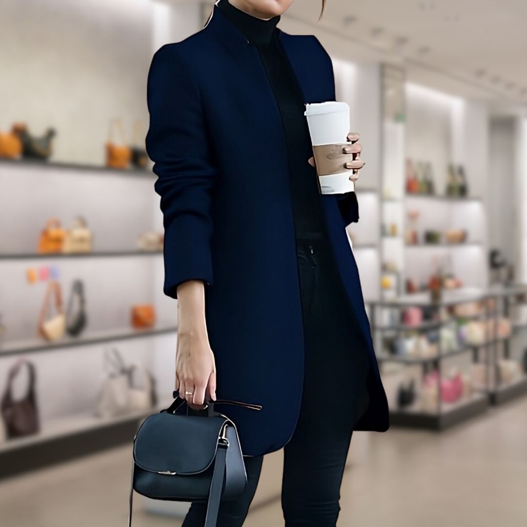 Drune | Damen Herbst Winter Wollblazer - Stilvoll & Warm für Kalte Tage