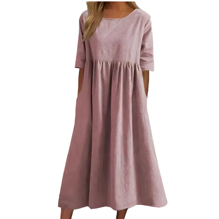 Elegantes Kleid aus Baumwolle