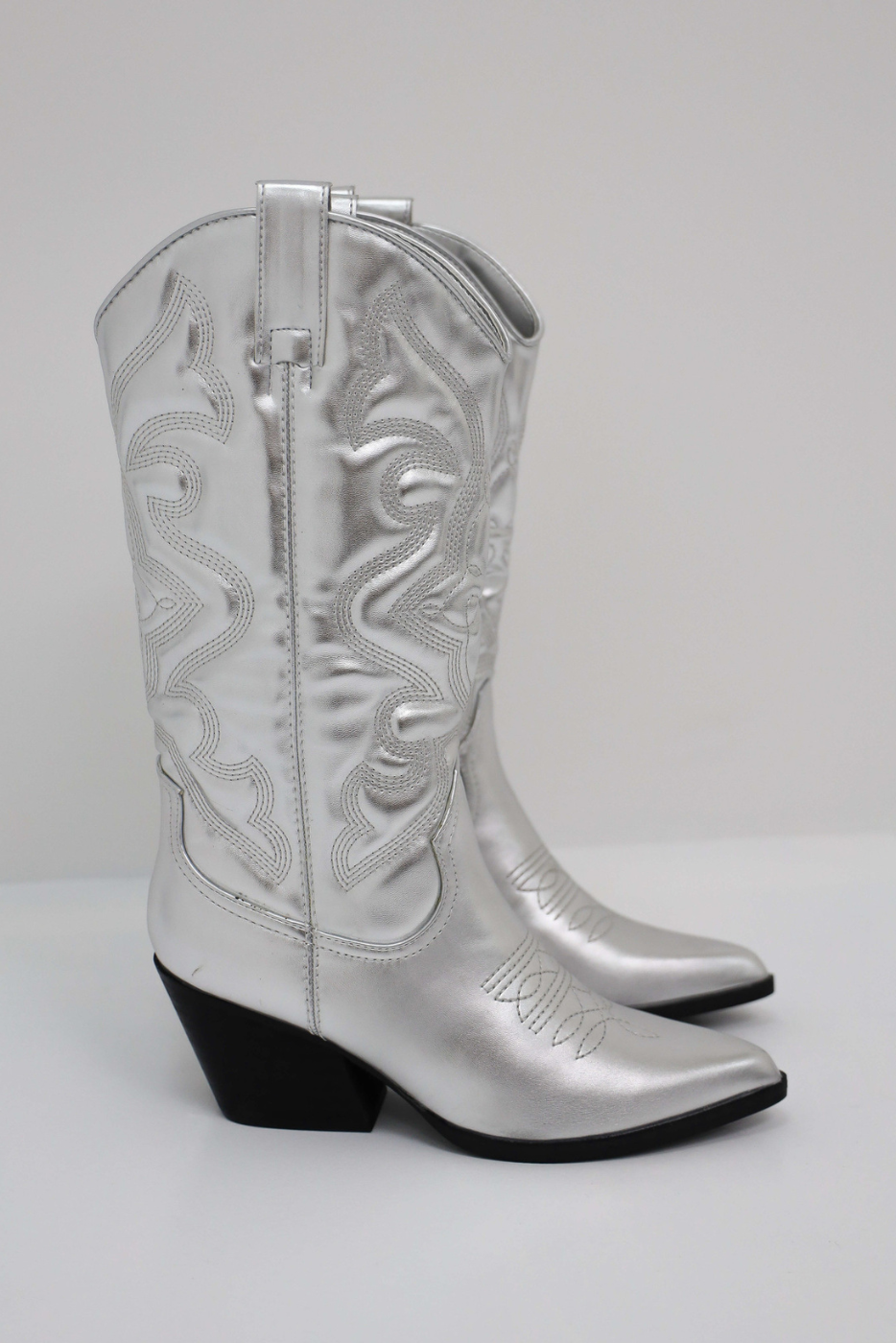 Drune | Trendige Westernstiefel - Stylische hohe Stiefel
