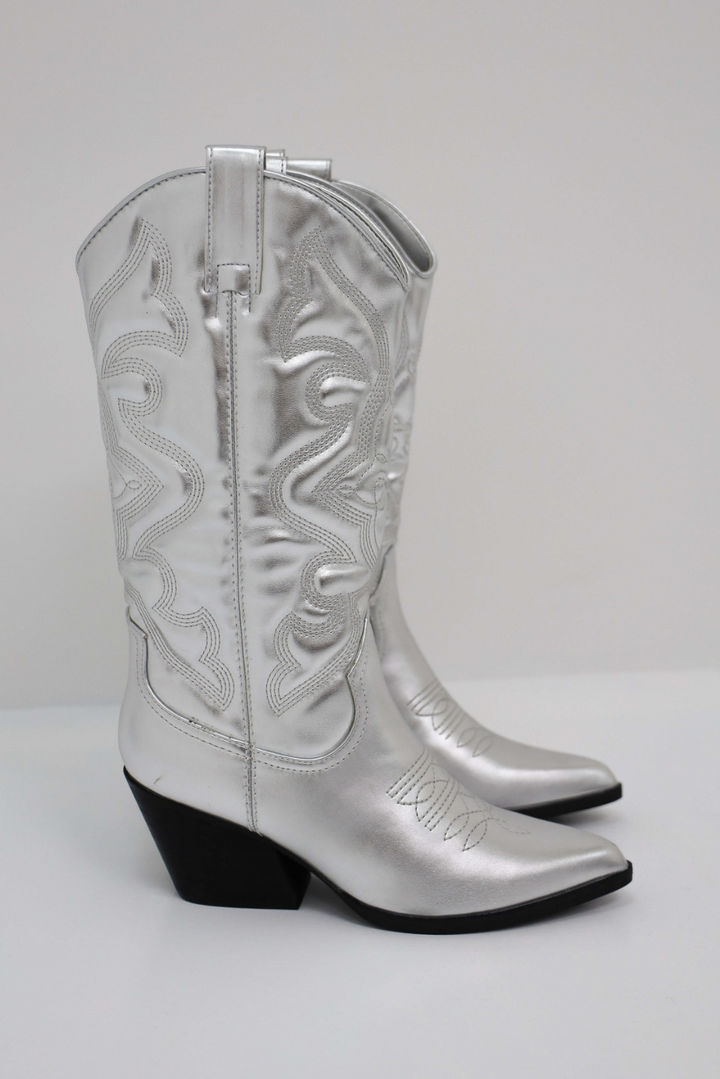 Drune | Trendige Westernstiefel - Stylische hohe Stiefel