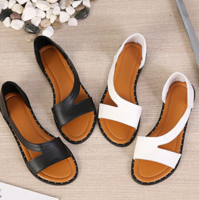 Drune | Sandalen Modern Weicher Gummisohle Perfekt für Jeden Anlass