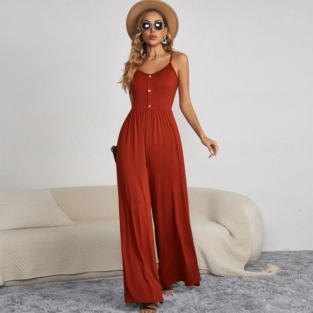 Drune – Stylischer Jumpsuit mit Knöpfen