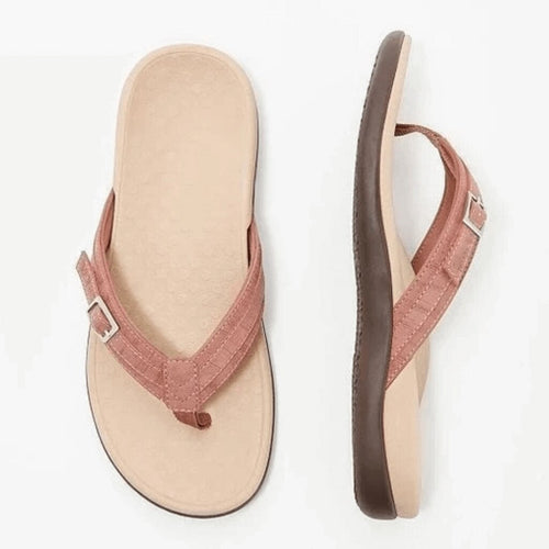 Drune | Flip Flops Spaziergang in Glückseligkeit: Erlebe unübertroffenen Komfort mit unseren orthopädischen Flip Flops