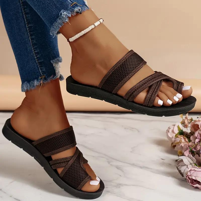 Drune | Sandalen Leichtgewicht Slip On Pantoletten Sommerschuhe