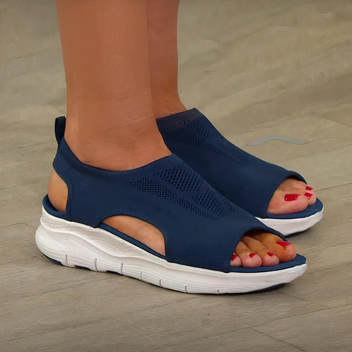 Drune | Sandalen Mesh Slip on Sportsandalen Damenschuhe