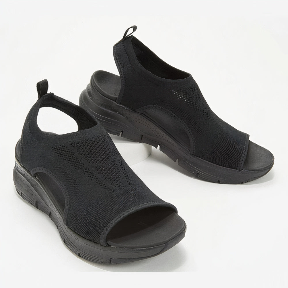 Drune | Sandalen Mesh Slip on Sportsandalen Damenschuhe