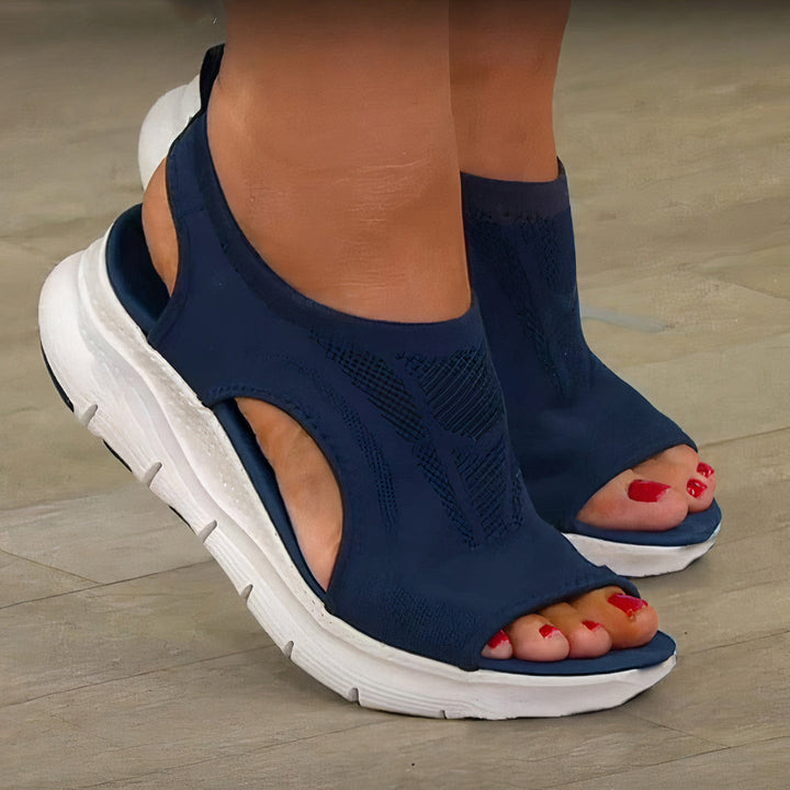 Drune | Sandalen Mesh Slip on Sportsandalen Damenschuhe