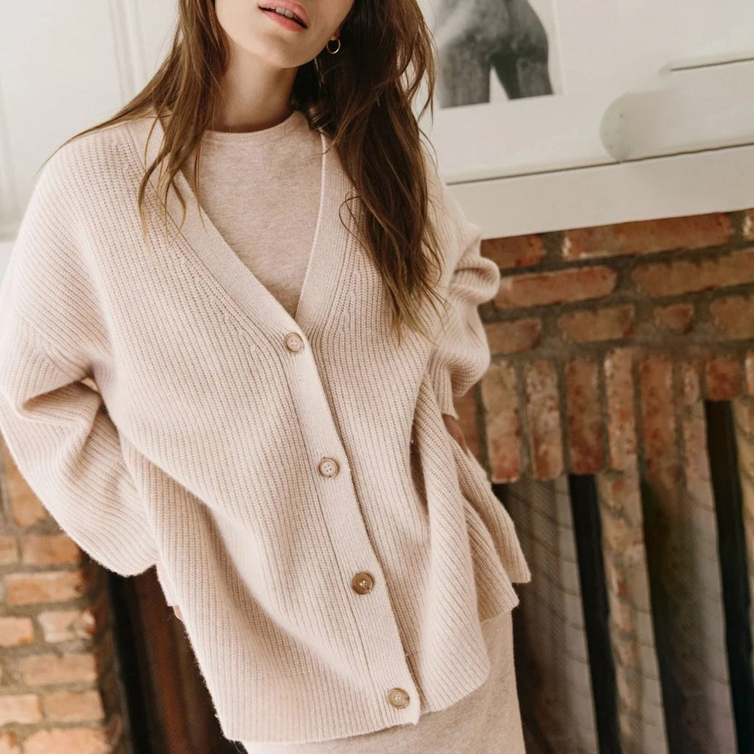 Drune | Oversized Cardigan für Damen mit luxuriösem Komfort
