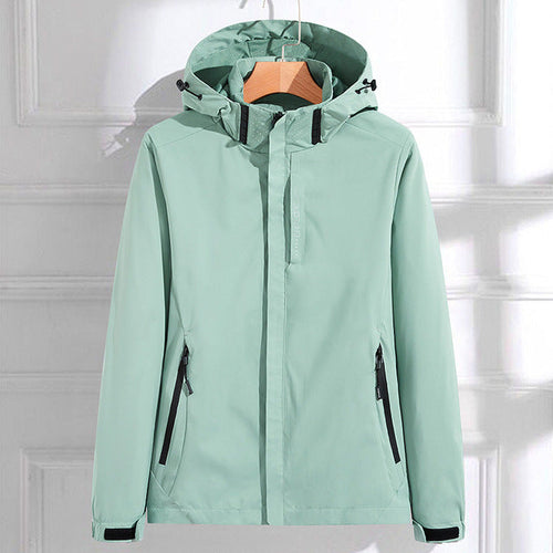 Drune | Damen Leichte Kapuzenregenjacke