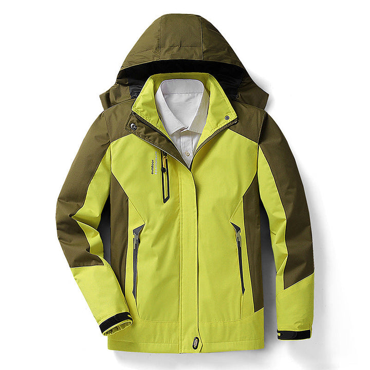Drune | Wasserdichte Jacke mit abnehmbarer Kapuze für Frauen