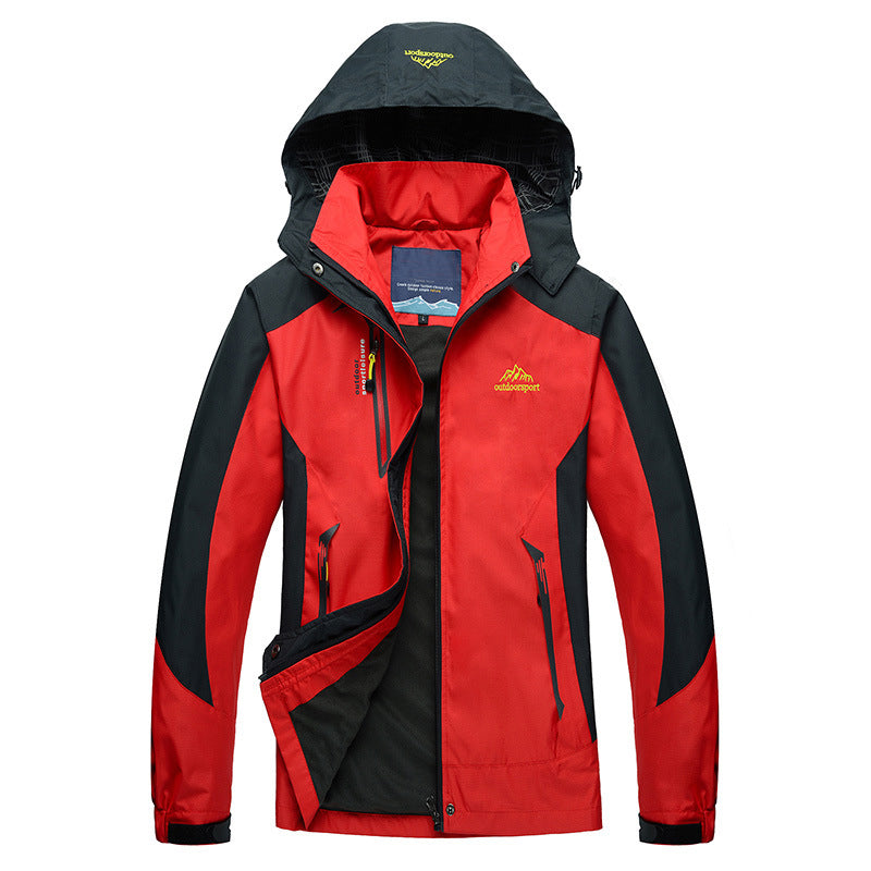 Drune | Wasserdichte Jacke mit abnehmbarer Kapuze für Frauen