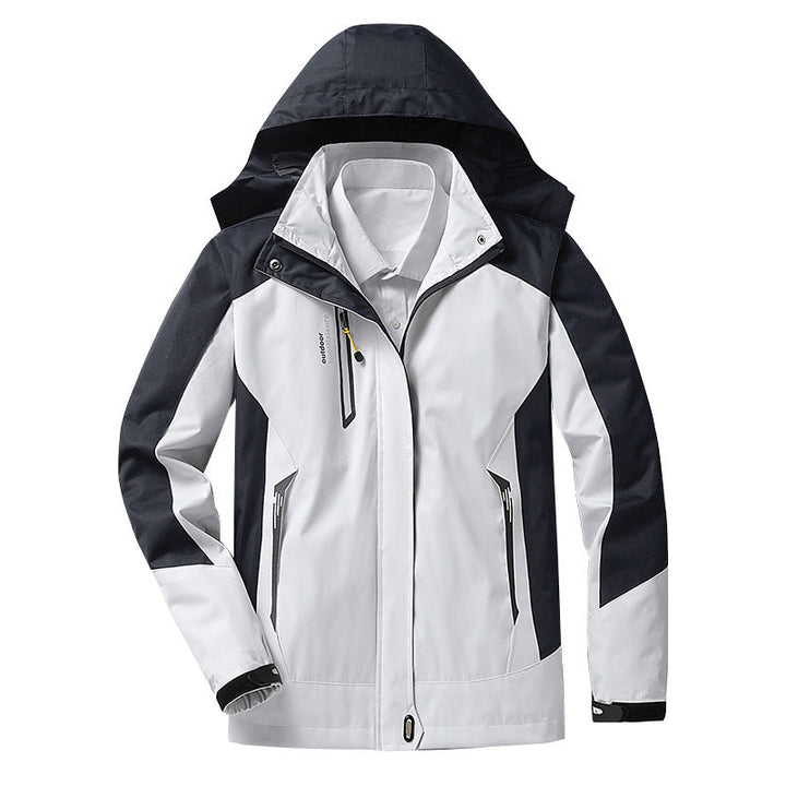 Drune | Wasserdichte Jacke mit abnehmbarer Kapuze für Frauen