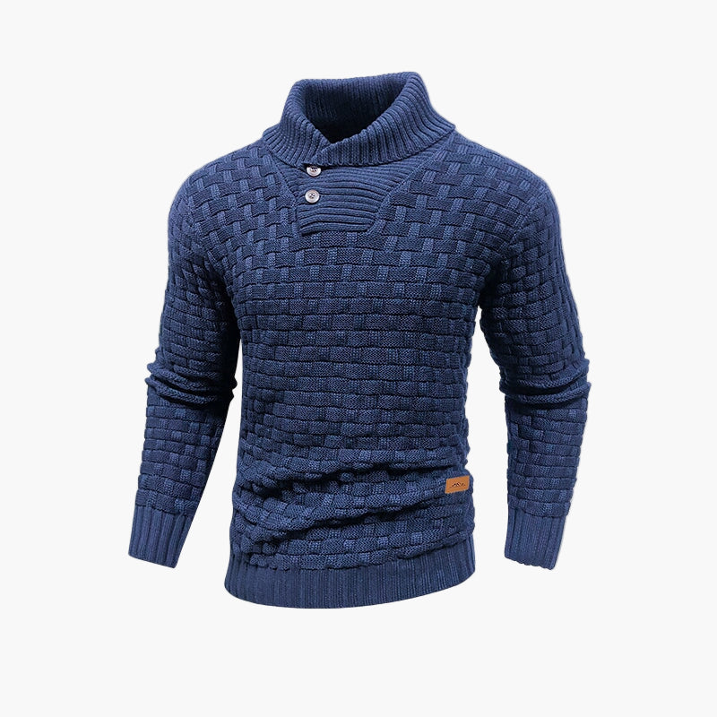 Drune | Modischer Strickpullover mit Knopfleiste - Eleganter Freizeit-Look für Herbst & Winter