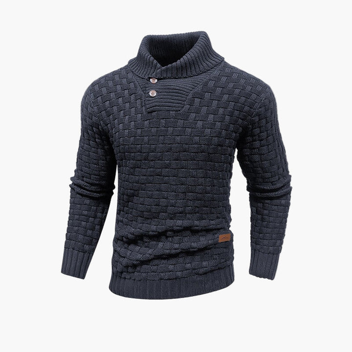 Drune | Modischer Strickpullover mit Knopfleiste - Eleganter Freizeit-Look für Herbst & Winter