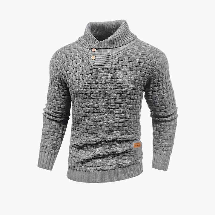 Drune | Modischer Strickpullover mit Knopfleiste - Eleganter Freizeit-Look für Herbst & Winter