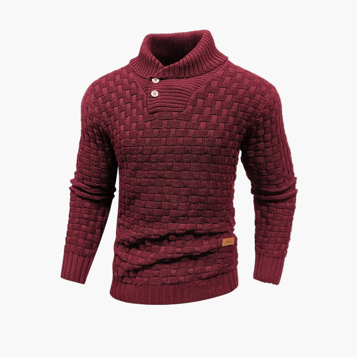 Drune | Modischer Strickpullover mit Knopfleiste - Eleganter Freizeit-Look für Herbst & Winter