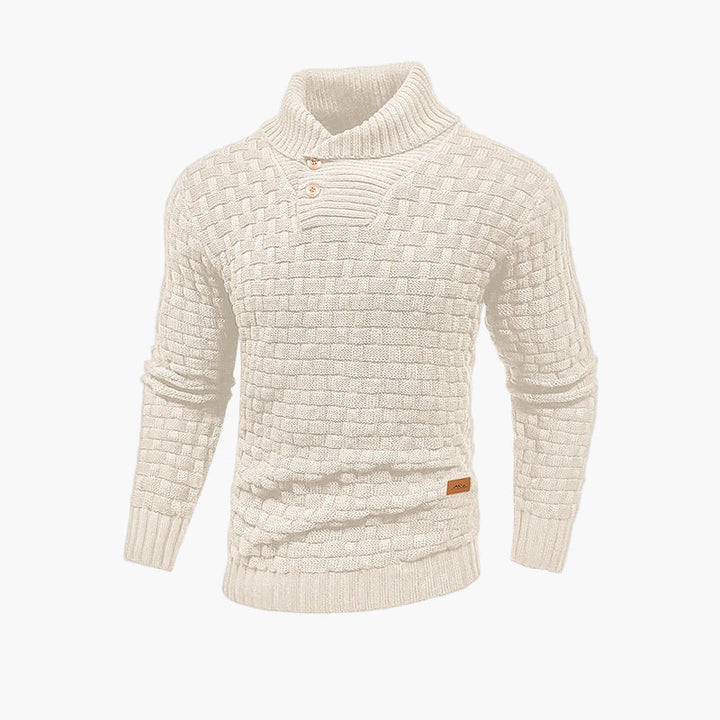 Drune | Modischer Strickpullover mit Knopfleiste - Eleganter Freizeit-Look für Herbst & Winter
