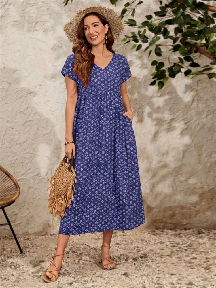 Drune | Geräumig, Lässiges Vintage-Kleid