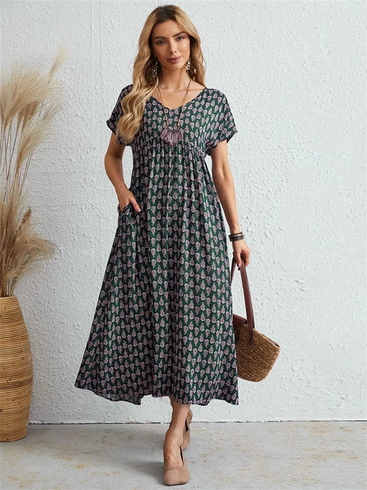 Drune | Geräumig, Lässiges Vintage-Kleid