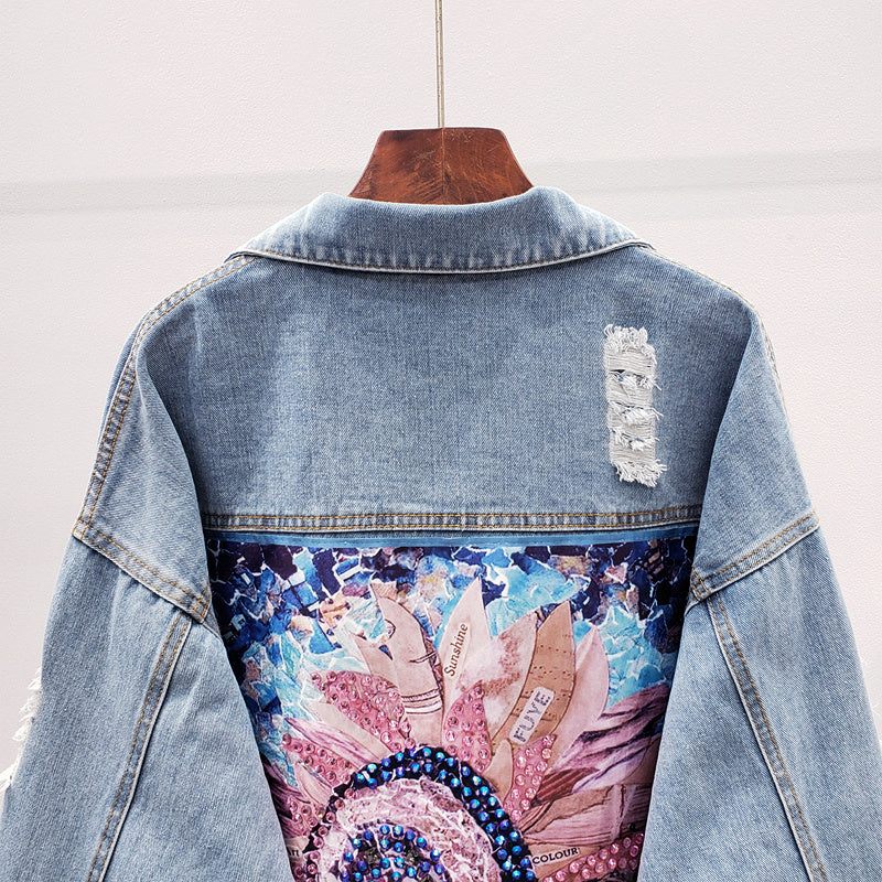 Drune | Oversized Jeansjacke für Damen | Stilvoll und Bequem