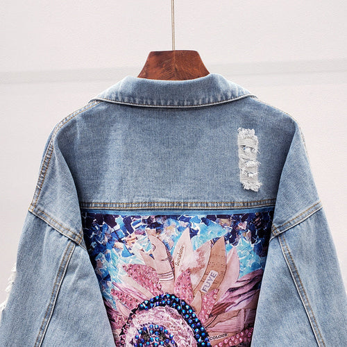 Drune | Oversized Jeansjacke für Damen | Stilvoll und Bequem