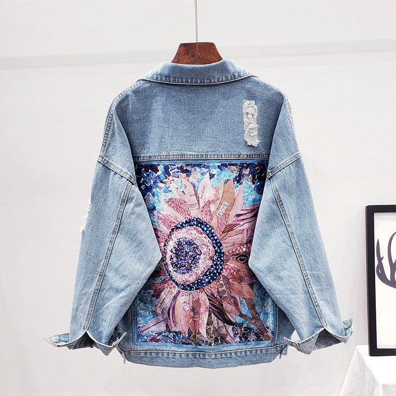 Drune | Oversized Jeansjacke für Damen | Stilvoll und Bequem