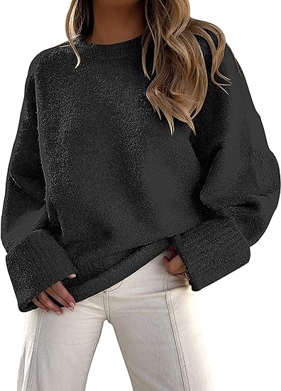 Drune | Übersized Pullover mit Rundhalsausschnitt