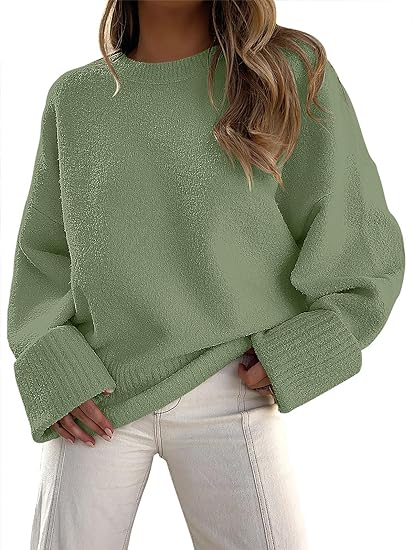 Drune | Übersized Pullover mit Rundhalsausschnitt