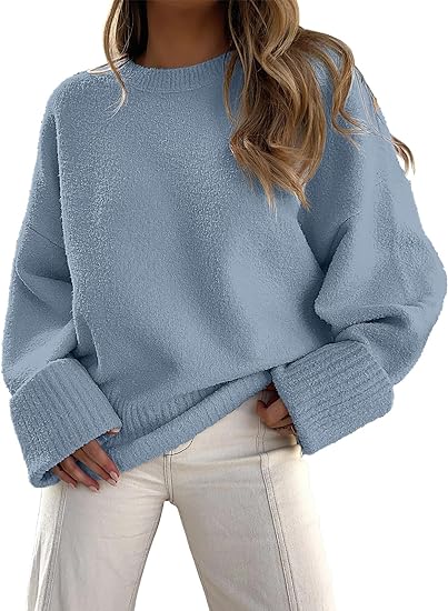 Drune | Übersized Pullover mit Rundhalsausschnitt