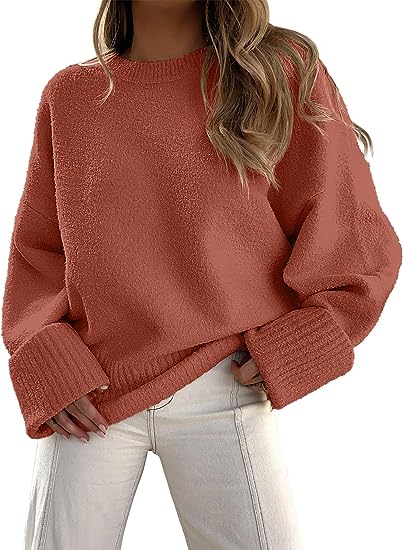 Drune | Übersized Pullover mit Rundhalsausschnitt