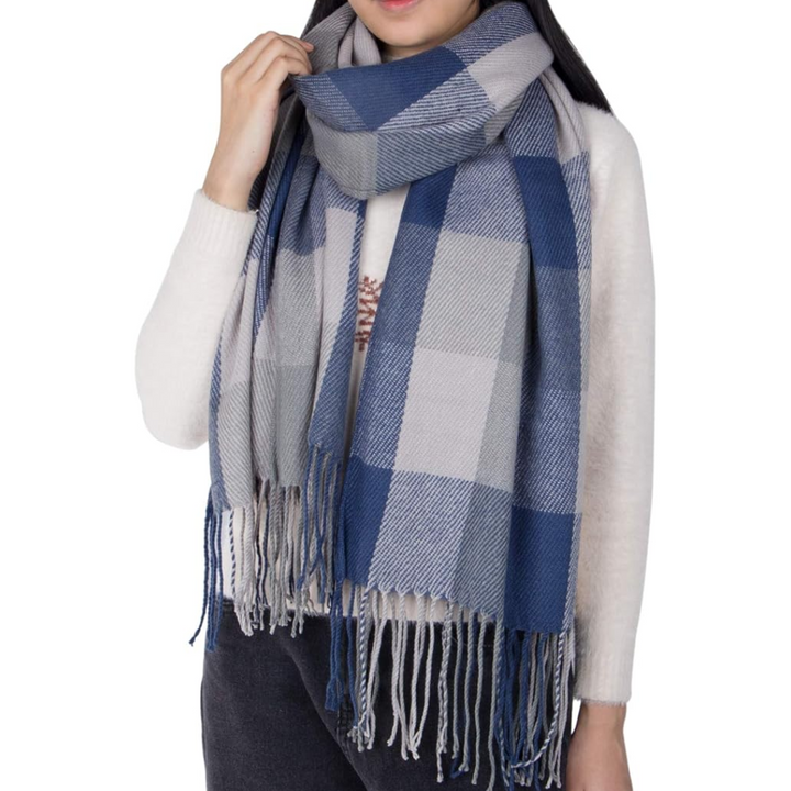 Drune | Übergroßer Schal für Männer & Frauen - Klassisches Karomuster
