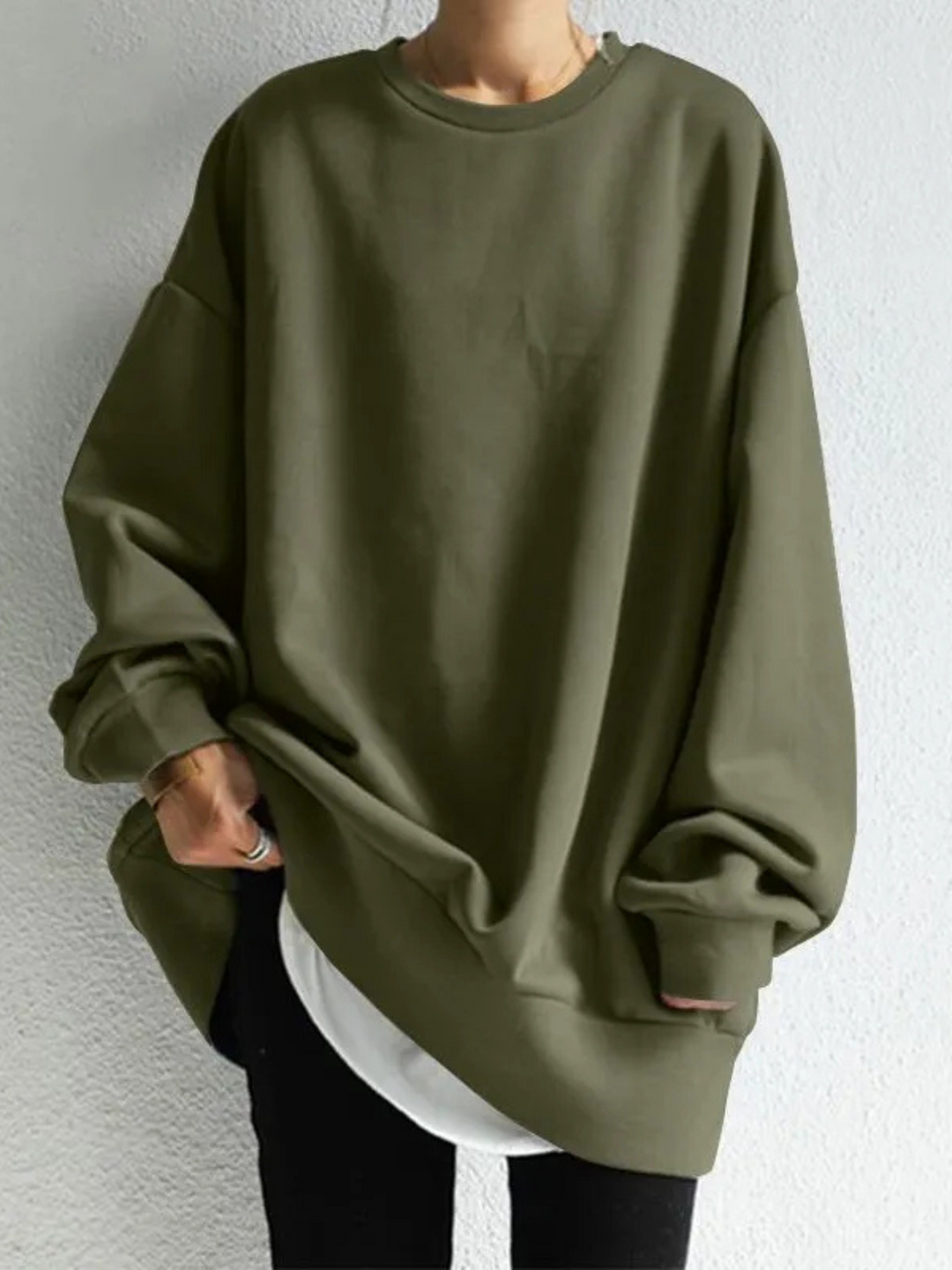 Drune | Oversized Sweatshirt für Frauen - Modernes Design