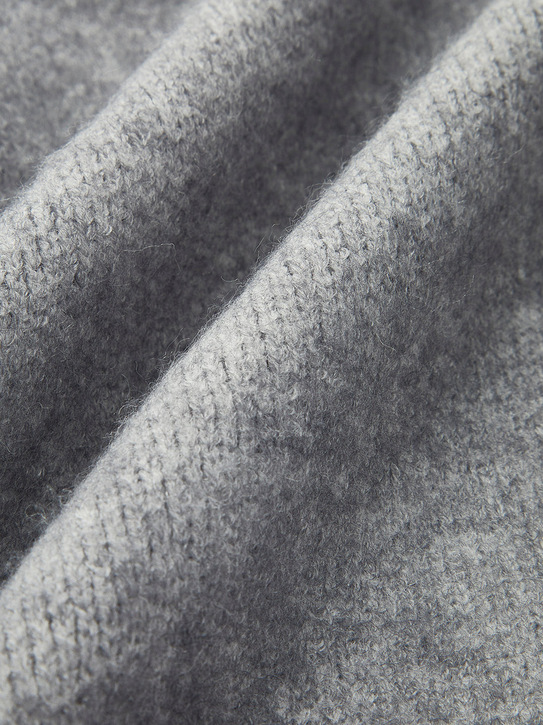 Drune | Damen Übergröße Strickjacke mit offenem Kragen und langen Ärmeln